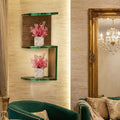 Emerald Edge Wall Shelf