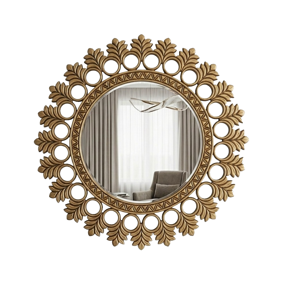 Flower Wall Mirror