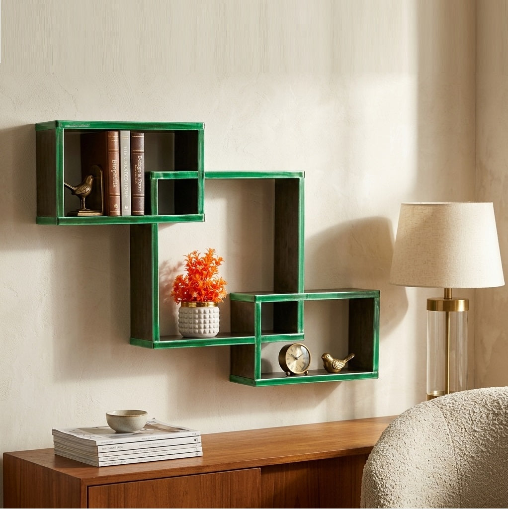 Modern Box Frame Wall Shelf