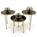 Royal Emerald Nesting Tables