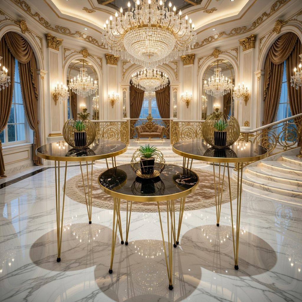 Royal Emerald Nesting Tables