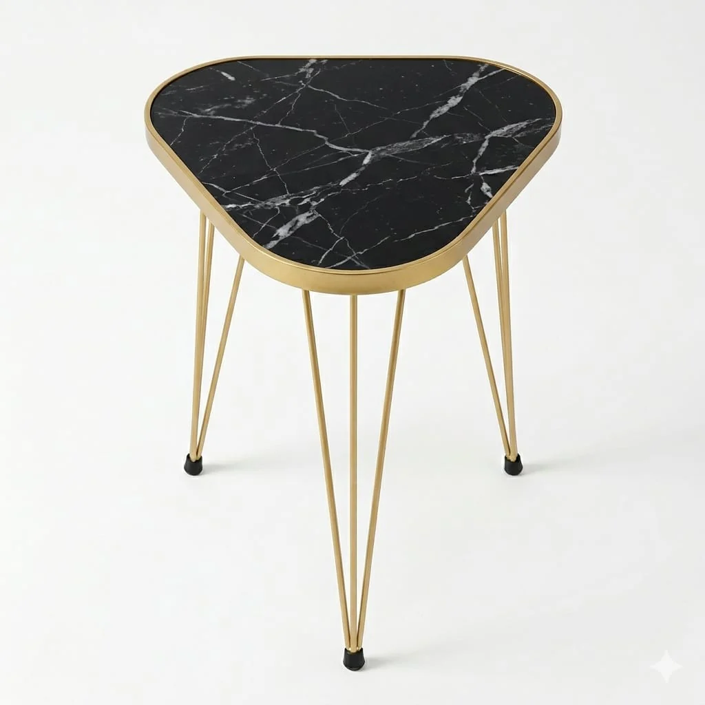 3 Corner Gold & Glory - Nesting Table . Single Pcs