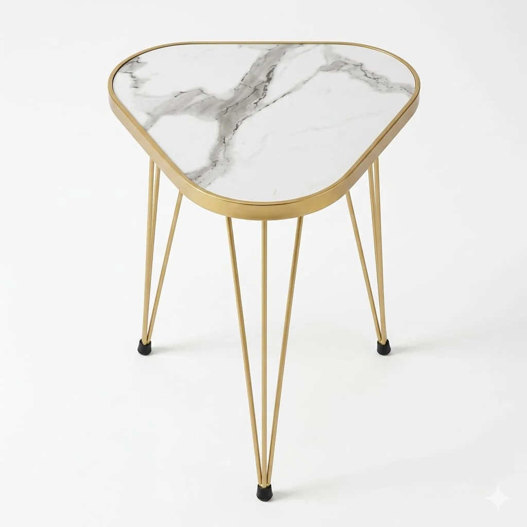 3 Corner Gold & Glory - Nesting Table . Single Pcs