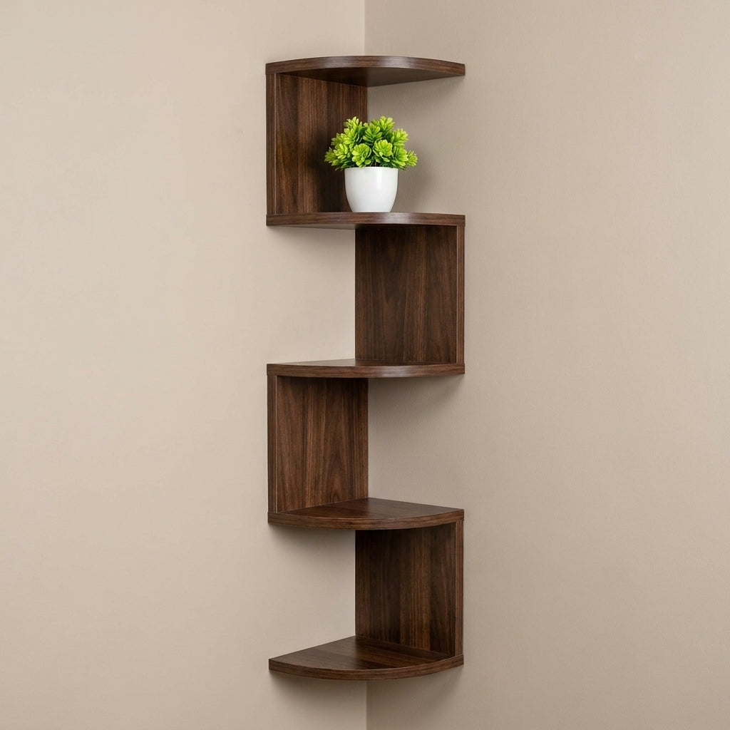ZigZag Corner Wall Shelf